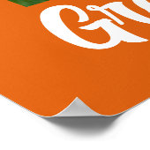 オレンジ大学院フォトアーチモダン卒業式パーティー ポスター (角)