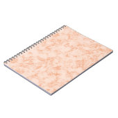 オレンジ大理石ノートブック ノートブック (左側)