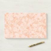 オレンジ大理石ポストイットノート ポストイット (デスク)