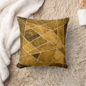 オレンジ大理石 クッション (ブランケット)