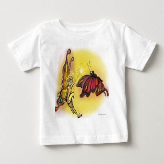 オレンジ妖精の国 ベビーTシャツ (正面)