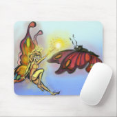 オレンジ妖精の国 マウスパッド (マウス)