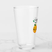 オレンジ引用文 タンブラーグラス (右)