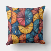 オレンジ形クッション枕 クッション (裏面)