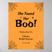 オレンジ彼女は彼女のブーハロウィーンブライダルシャワーを見つけた ポスター (正面)