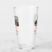 オレンジ応援60周年結婚の タンブラーグラス (左)