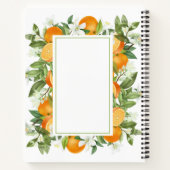 オレンジ感謝ジャーナル ノートブック (裏面)