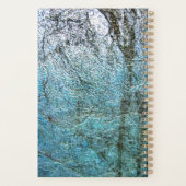 オレンジ抽象芸術プランナー、ダブル抽象芸術カバー プランナー手帳 (裏面)