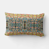 オレンジ数々の色装飾用クッション ランバークッション (裏面)