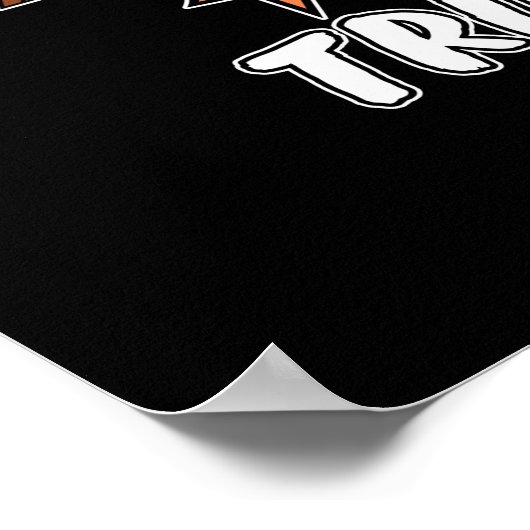 オレンジ族白血病認識度リボン支持 ポスター (角)