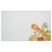 オレンジ日が差すことギタズ信じられないほどの予算 ファブリック (ファットクォーター)