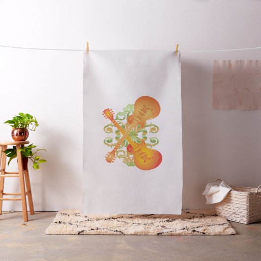 オレンジ日が差すことギタズ信じられないほどの予算 ファブリック (インサイチュ)