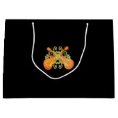 オレンジ日が差すことギタズ信じられないほどの予算 ラージペーパーバッグ (正面)