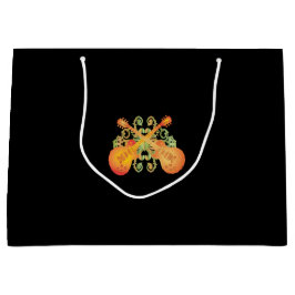 オレンジ日が差すことギタズ信じられないほどの予算 ラージペーパーバッグ