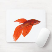 オレンジ日本のの戦いシャメスベッタフィッシュ マウスパッド (マウス)