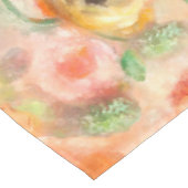 オレンジ春の花 テーブルクロス (アングル)