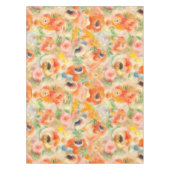 オレンジ春の花 テーブルクロス (正面)
