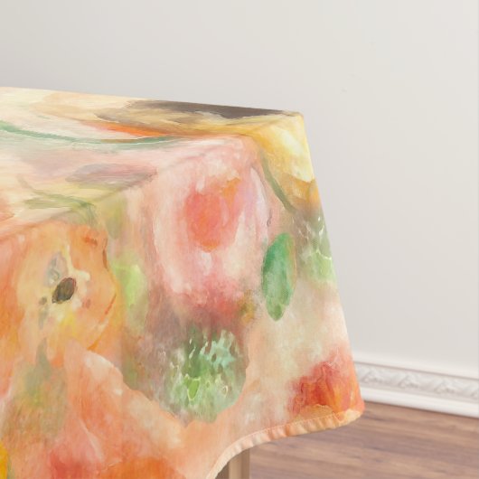 オレンジ春の花 テーブルクロス (インサイチュ)