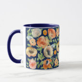 オレンジ春の花 マグカップ (左)