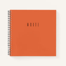 オレンジ書タイポグラフィ文字