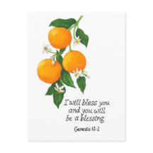 オレンジ果実 創世記12:2