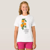 オレンジ果実 創世記12:2 Tシャツ (正面フル)