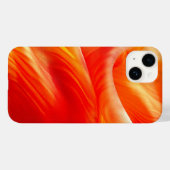 オレンジ柄 Case-Mate iPhoneケース (裏面 (横))