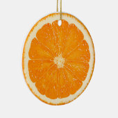 オレンジ柑橘類のオーナメント セラミックオーナメント (右)