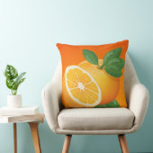 オレンジ柑橘類の装飾的な装飾用クッションの装飾 クッション (椅子)