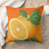 オレンジ柑橘類の装飾的な装飾用クッションの装飾 クッション (ブランケット)