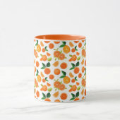 オレンジ模様 マグカップ (中央)