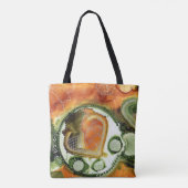 オレンジ正気でないTotebag トートバッグ (裏面)