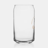 オレンジ歯科カスタム歯科卒業 ガラス缶 (右)