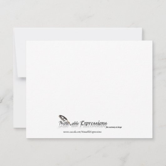 オレンジ水の秋のカエデの葉の保存日付 セーブザデート (裏面)