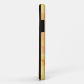 オレンジ水彩画の背景 Case-Mate iPhoneケース (裏面/右)