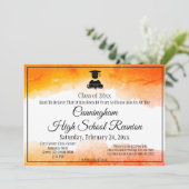 オレンジ水彩高校クラス会 招待状 (スタンド正面)