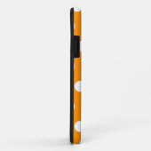 オレンジ水玉模様のiPhone 5の箱 Case-Mate iPhoneケース (裏面/右)