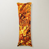 オレンジ液体 ボディピロー (正面縦)