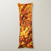 オレンジ液体 ボディピロー (裏面 (縦))