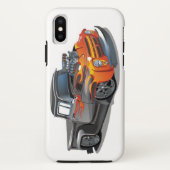 オレンジ炎のスマホケース Case-Mate iPhoneケース (裏面)