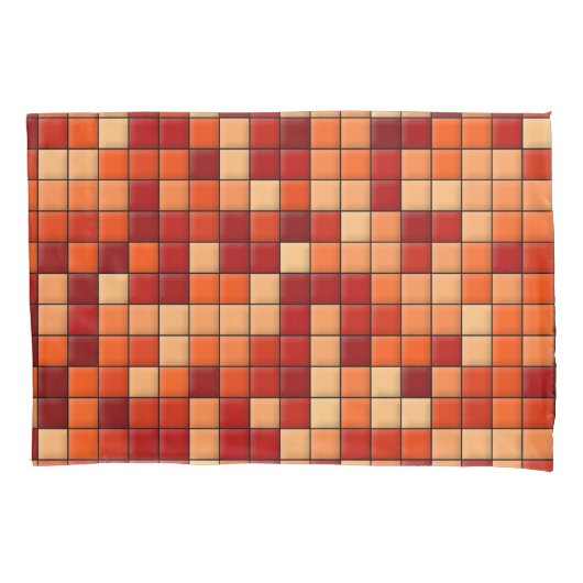 オレンジ点検 枕カバー (正面)