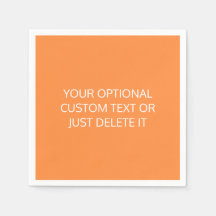 オレンジ無地の色トレンディーコクタイルパーティーパレット