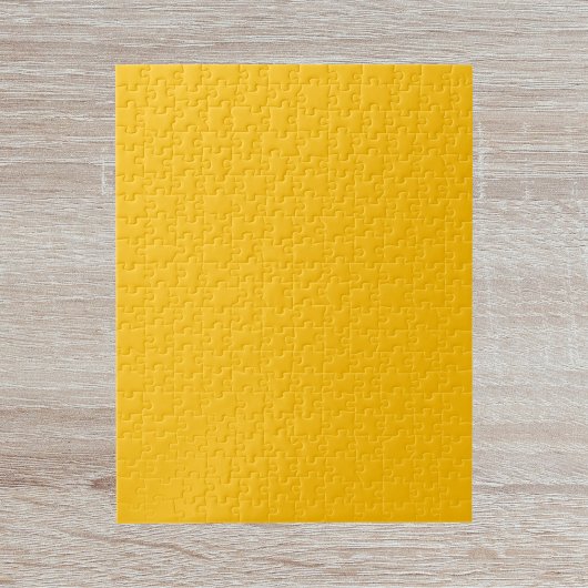 オレンジ無地の色 ジグソーパズル