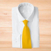 オレンジ無地の色 ネクタイ