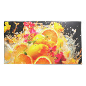 オレンジ爆発 枕カバー (裏面)