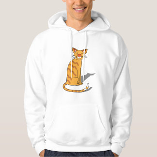オレンジ猫パーカー パーカ