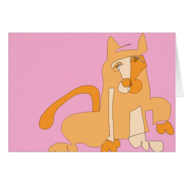 オレンジ猫 (正面横)