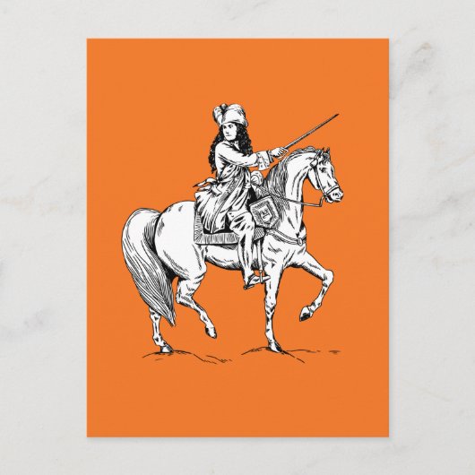 オレンジ王ウィリアム ポストカード (正面)