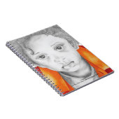 オレンジ男の子1のノート ノートブック (右側)