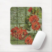 オレンジ登山のバラ マウスパッド (マウス)